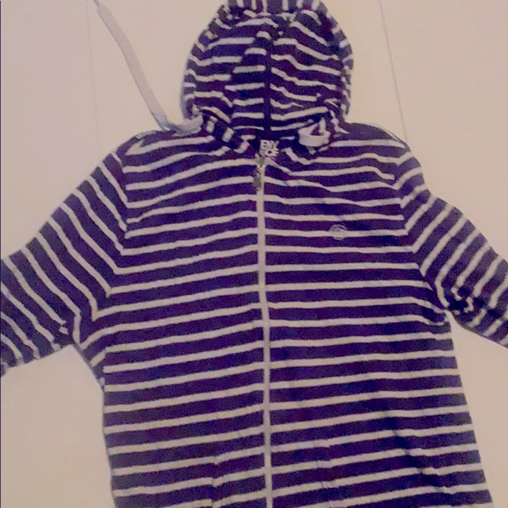 Enyce blue grey zip up hoodie